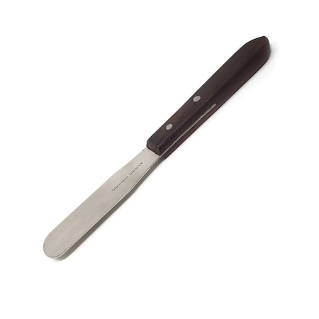 A2Z Scilab Icing Spatula Straight 3 Long Plain Blade Sturdy Wood Handle, Total Length 7 A2Z-ZR-WHS3